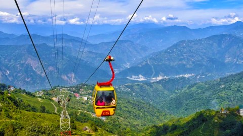 Ropeway at Darjeeling